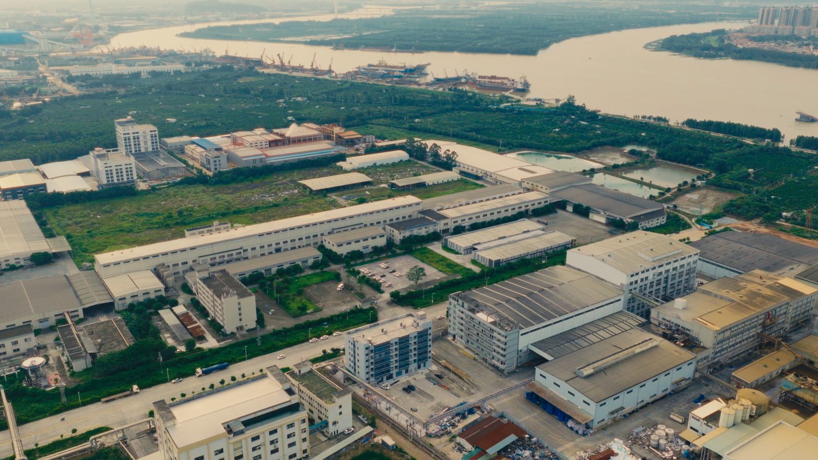 ABT Digital Paper factory, aerial view
