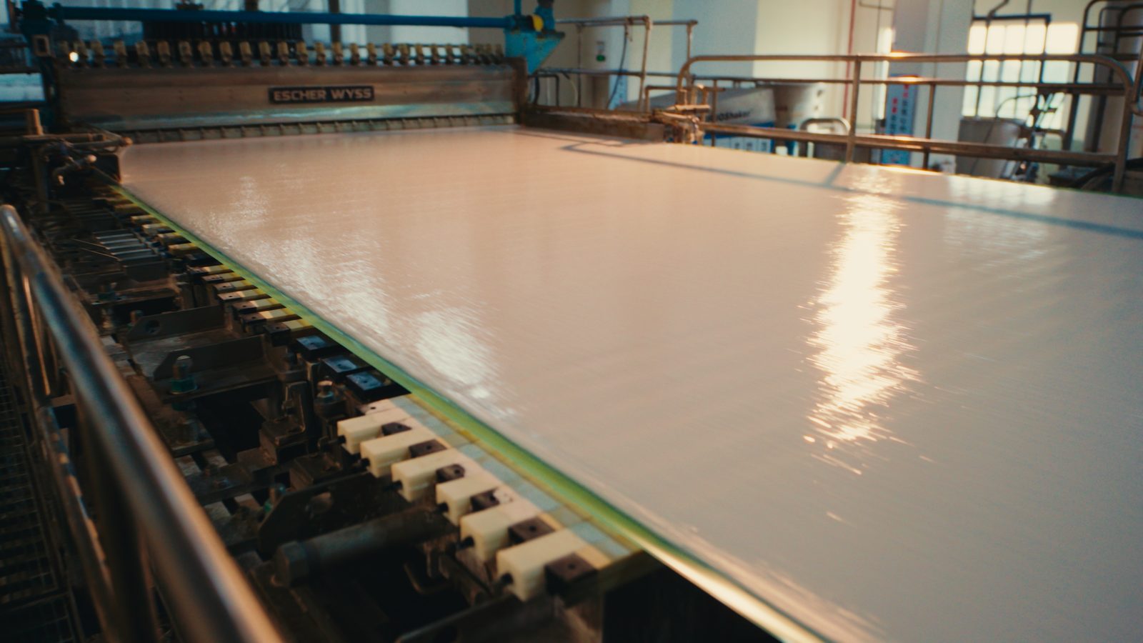 Wet-end paper machine on the Jiangmen line